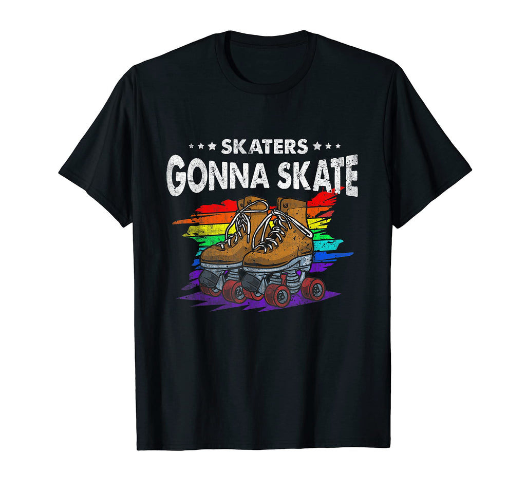 Skaters Gonna Skate Skate Roller Skating Sweatshirt - Trendy Graphic Unisex - T-Shirt, Sweatshirt, Hoodie