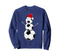 Funny Football Snowman Soccer Sweatshirt - Trendy Graphic for Adults - T-Shirt, Sweatshirt, Hoodie
