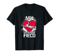 My Heart Is That Field Funny Goalkeeper Mom T-Shirt - Trendy Graphic Unisex - T-Shirt, Sweatshirt, Hoodie