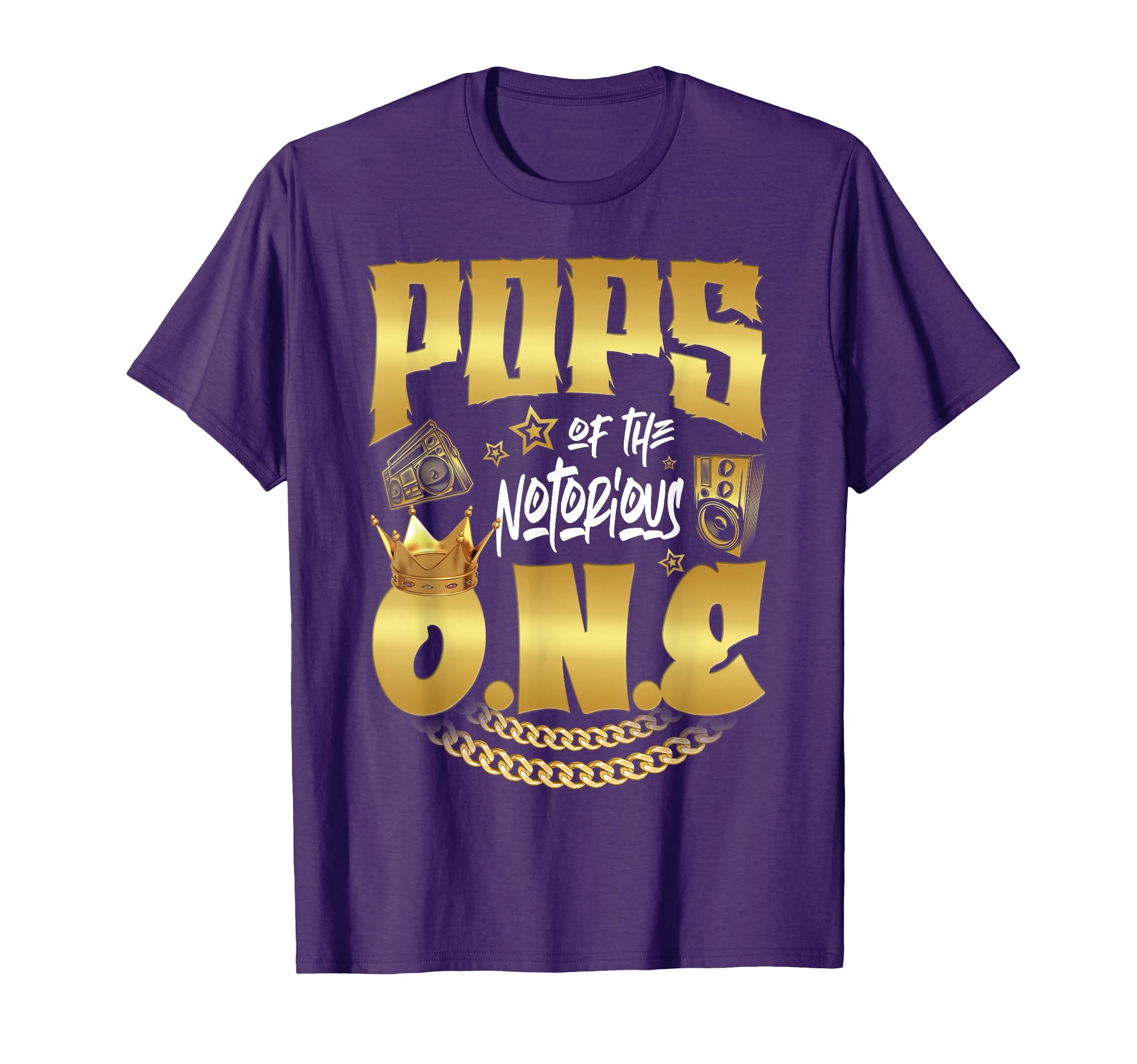 Pops Notorious One Old School Hip T-Shirt - Aesthetic Graphic Men Women - T-Shirt, Sweatshirt, Hoodie