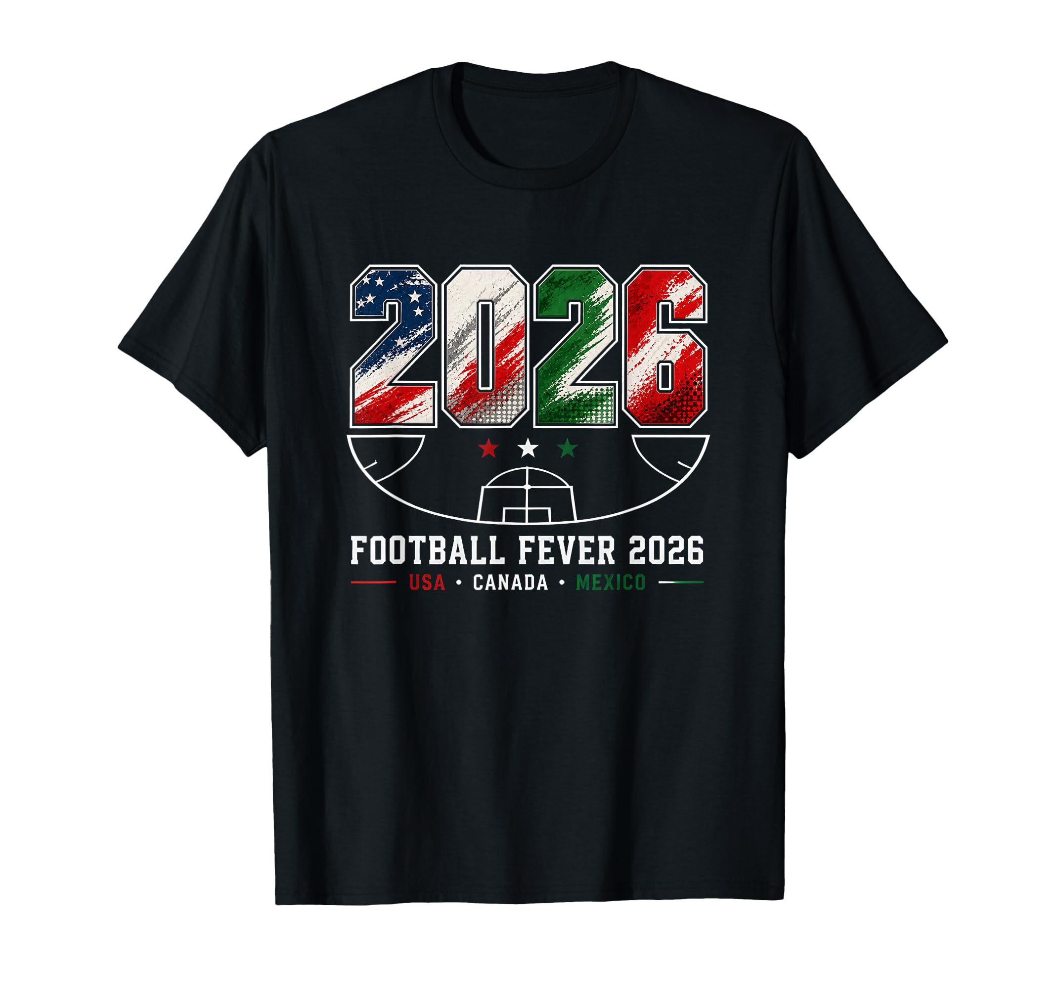 Football Fever 2026 Stadium Game Energy T-Shirt - Custom Art Print Unisex - T-Shirt, Sweatshirt, Hoodie
