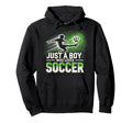 Soccer Soccer Player Just Who Loves Hoodie - Streetwear Style Men Women - T-Shirt, Sweatshirt, Hoodie