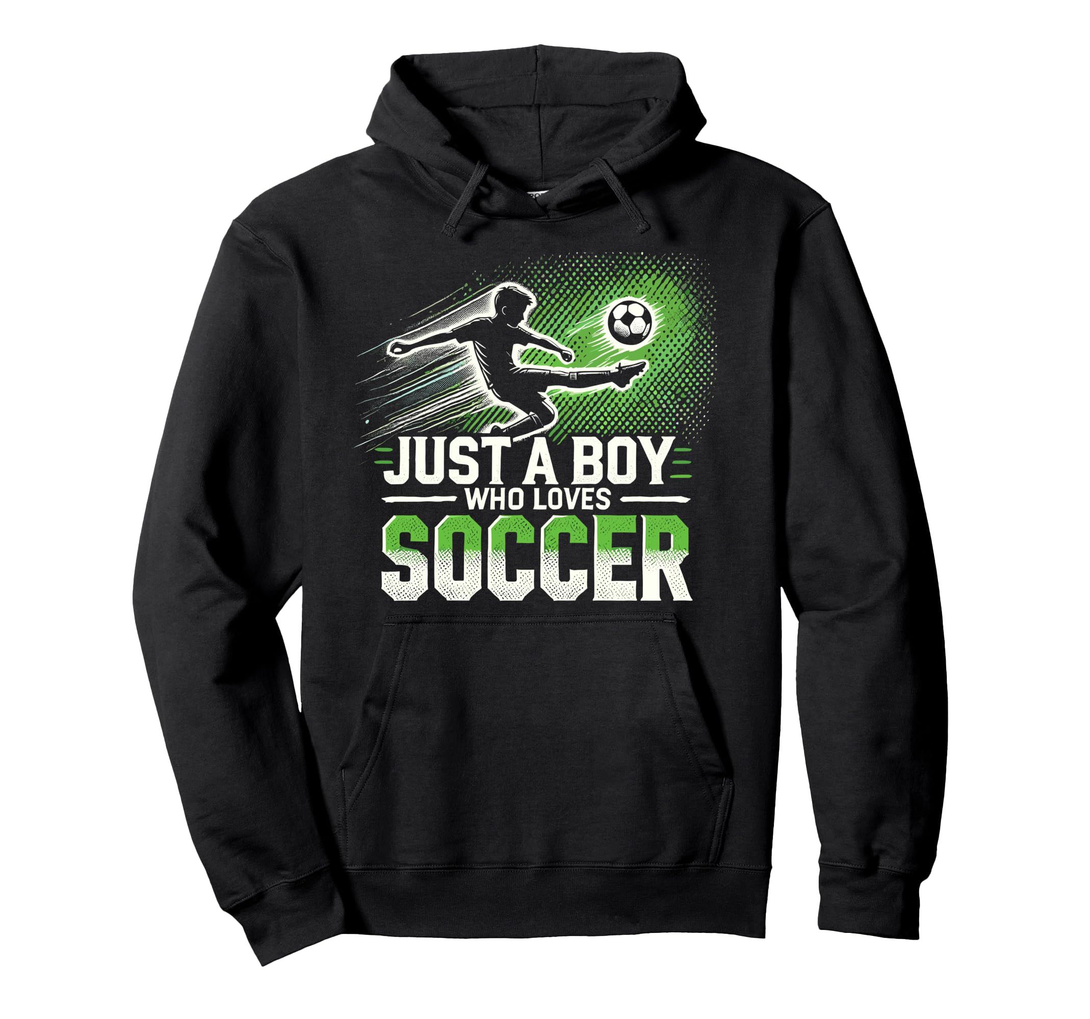 Soccer Soccer Player Just Who Loves Hoodie - Streetwear Style Men Women - T-Shirt, Sweatshirt, Hoodie