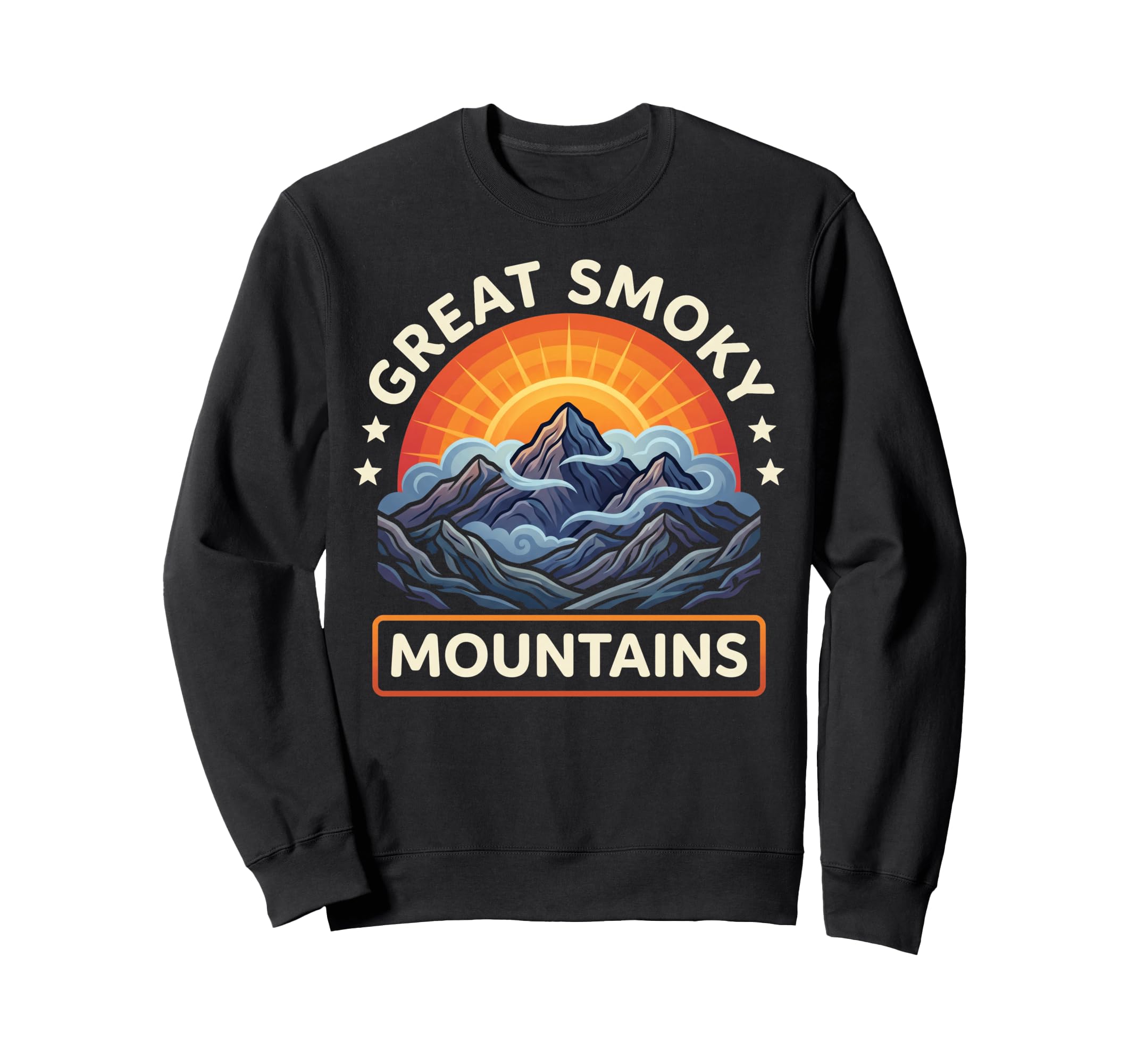 Great Smoky Mountains Sunset Sweatshirt - Streetwear Style Men Women - T-Shirt, Sweatshirt, Hoodie