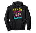 Skater Just Who Loves Roller Skating Hoodie - Novelty Apparel for Adults - T-Shirt, Sweatshirt, Hoodie