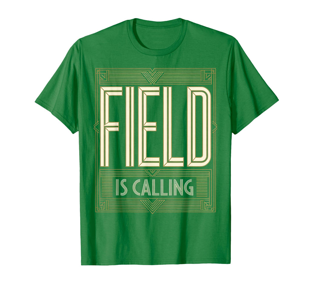 Field Is Calling Soccer T-Shirt - Unique Graphic Men Women - T-Shirt, Sweatshirt, Hoodie