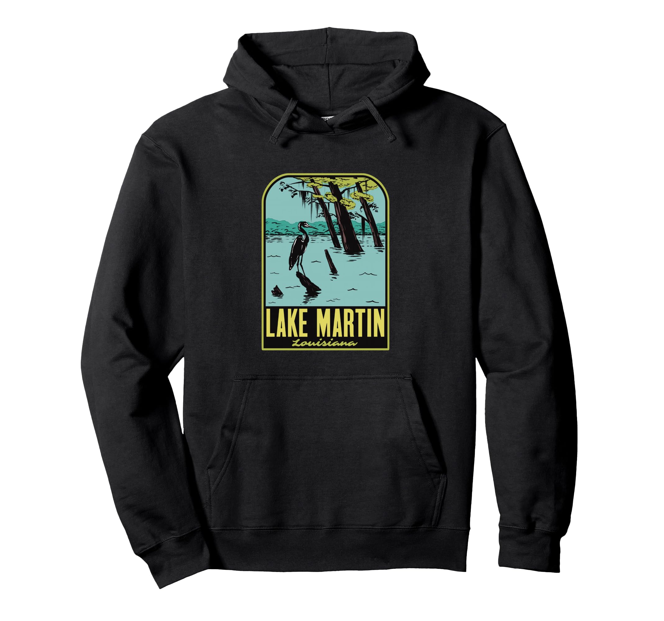 Lake Martin Louisiana Hoodie - Streetwear Style Unisex - T-Shirt, Sweatshirt, Hoodie