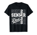 Proud Dad 2028 Senior Graduate Soccer T-Shirt - Aesthetic Graphic Unisex - T-Shirt, Sweatshirt, Hoodie