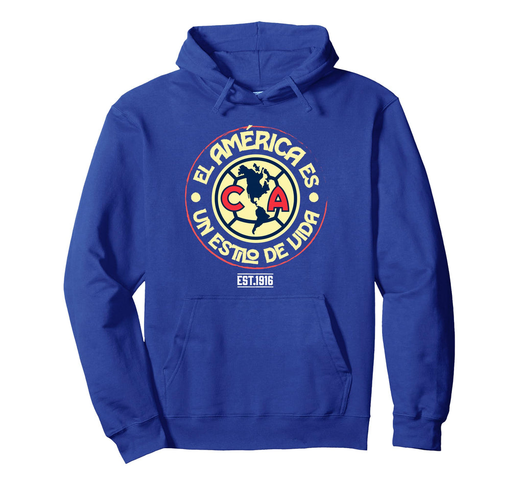 Club America Soccer Is Way Life Hoodie - Custom Art Print Unisex - T-Shirt, Sweatshirt, Hoodie