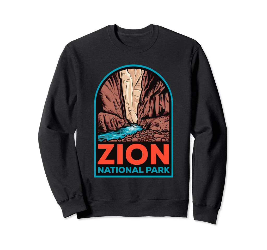 Narrows Zion National Park Sweatshirt - Graphic Print Unisex - T-Shirt, Sweatshirt, Hoodie