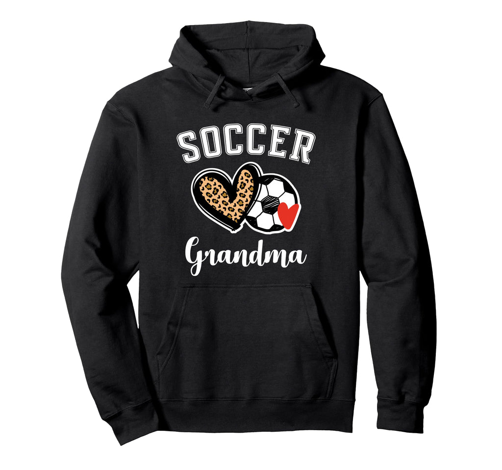 Soccer Grandma Leopard Heart Hoodie - Streetwear Style Men Women - T-Shirt, Sweatshirt, Hoodie