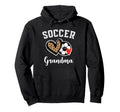 Soccer Grandma Leopard Heart Hoodie - Streetwear Style Men Women - T-Shirt, Sweatshirt, Hoodie