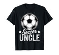 Funny Soccer Uncle Mothers Day T-Shirt - Minimalist Print for Adults - T-Shirt, Sweatshirt, Hoodie