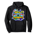 Colorful Hip Hop Cassette Tape Hoodie - Streetwear Style for Adults - T-Shirt, Sweatshirt, Hoodie
