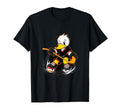 Duck Ice Hockey Player Hockey Stick T-Shirt - Trendy Graphic for Adults - T-Shirt, Sweatshirt, Hoodie