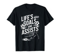 Soccer Player And Goal Keeper Life About T-Shirt - Novelty Apparel Unisex - T-Shirt, Sweatshirt, Hoodie
