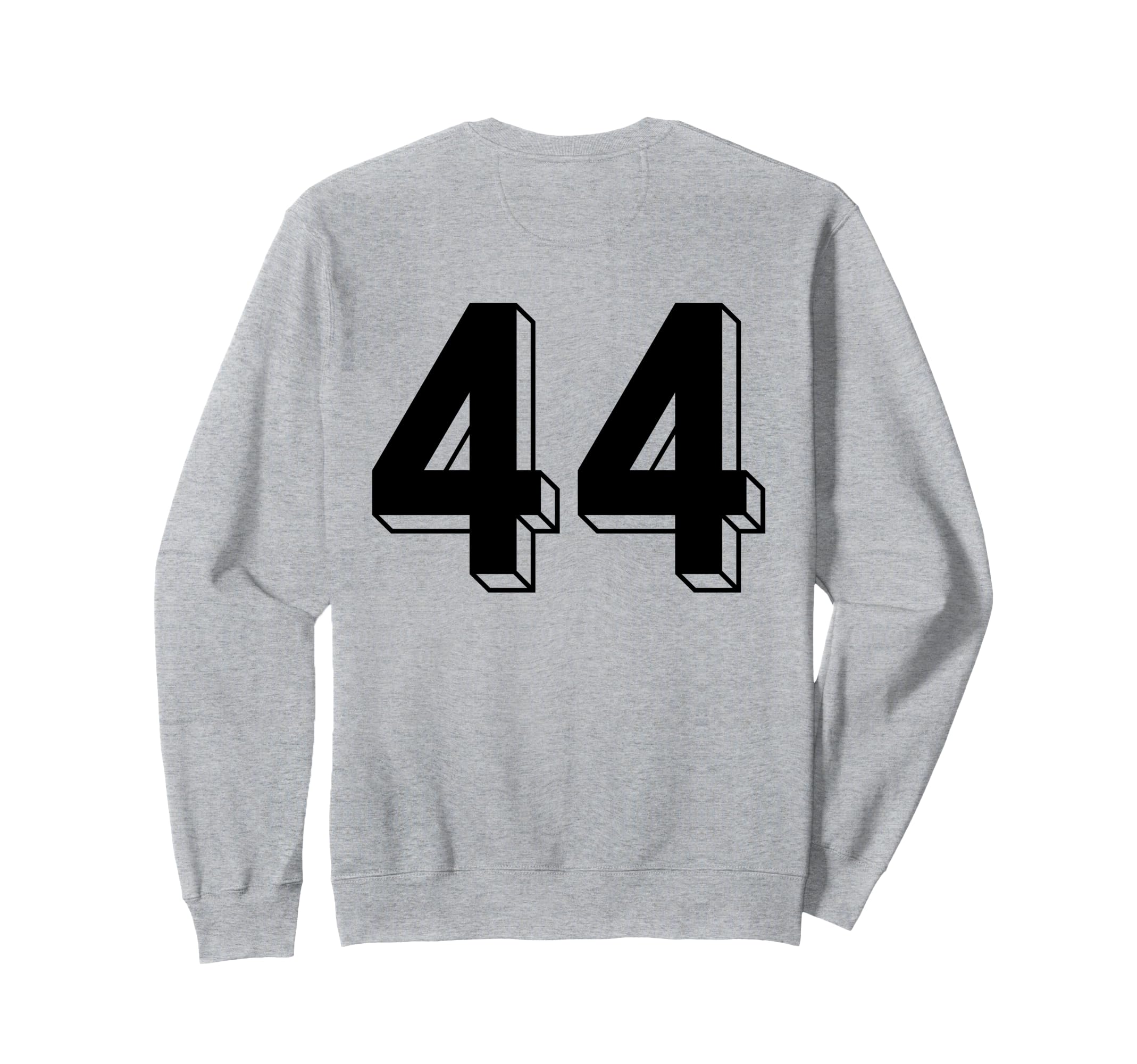 Number 44 Backside 80S 90S Sweatshirt - Casual Everyday Wear for Adults - T-Shirt, Sweatshirt, Hoodie