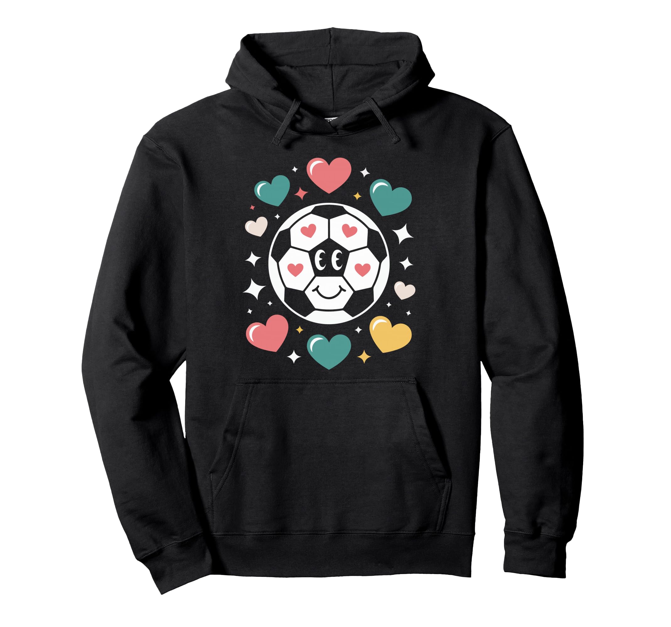 Funny Soccer Art Soccer Lover Player Hoodie - Trendy Graphic Men Women - T-Shirt, Sweatshirt, Hoodie