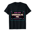 Uninvolve Me Arcade Game Over Screen T-Shirt - Custom Art Print Men Women - T-Shirt, Sweatshirt, Hoodie