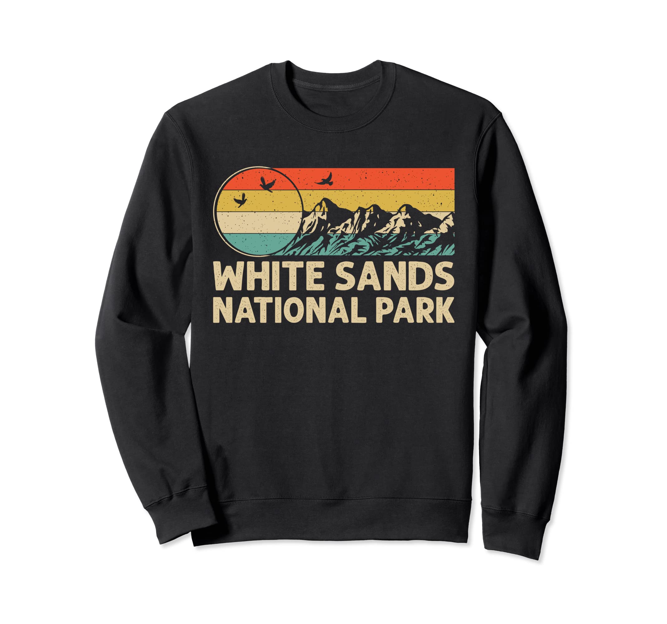 Hiking Camping Lover White Sands Sweatshirt - Graphic Print for Adults - T-Shirt, Sweatshirt, Hoodie