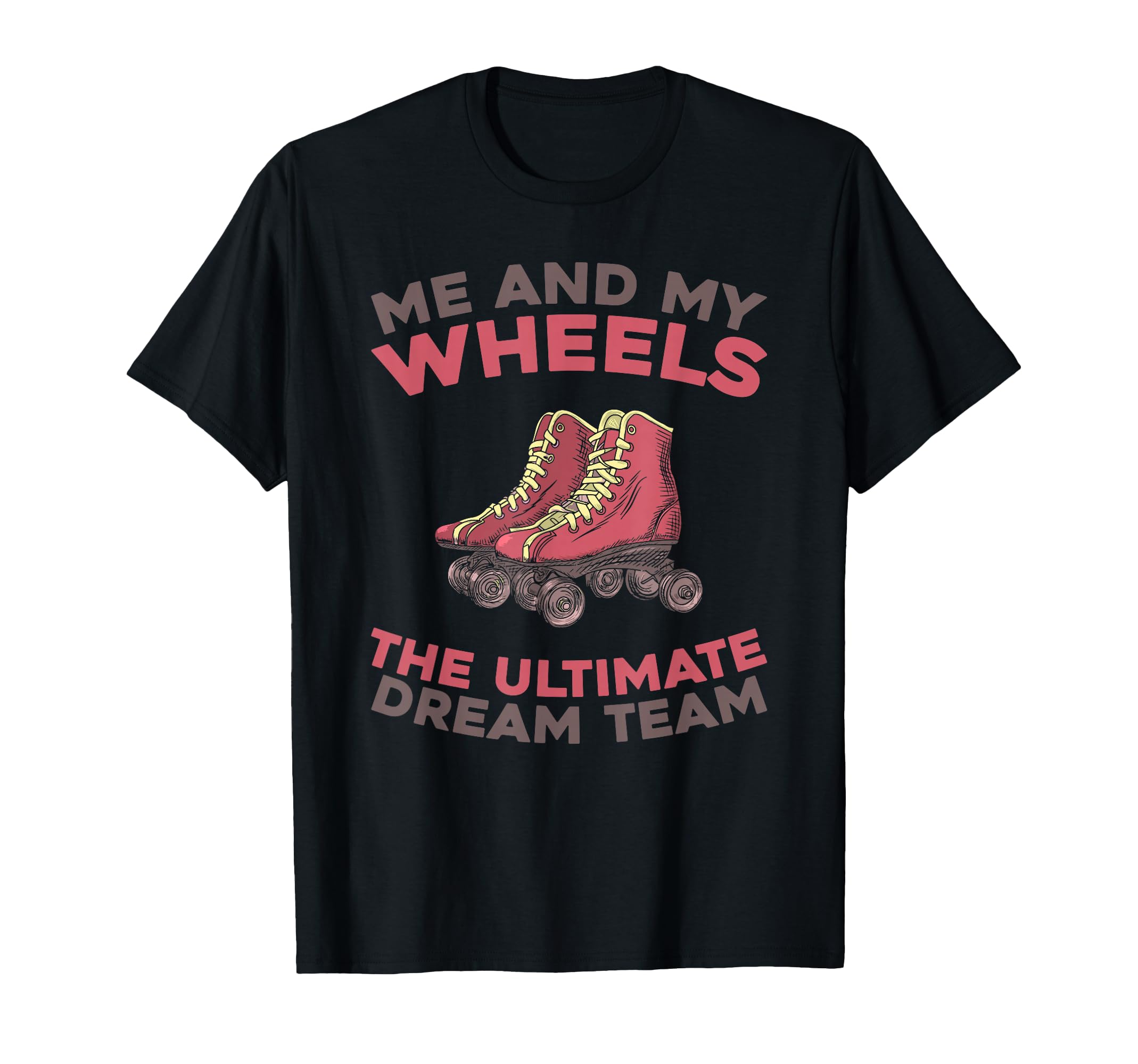 Skater Skates Roller Skating T-Shirt - Casual Everyday Wear Men Women - T-Shirt, Sweatshirt, Hoodie