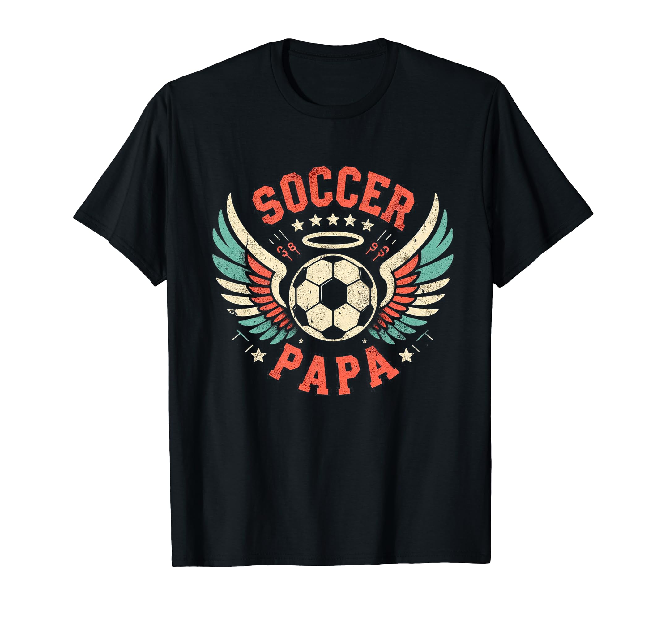 Soccer Papa Family Matching Dad Fathers T-Shirt - Trendy Graphic Men Women - T-Shirt, Sweatshirt, Hoodie