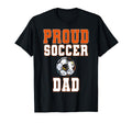 Proud Soccer Dad Game Day Sports T-Shirt - Custom Art Print for Adults - T-Shirt, Sweatshirt, Hoodie