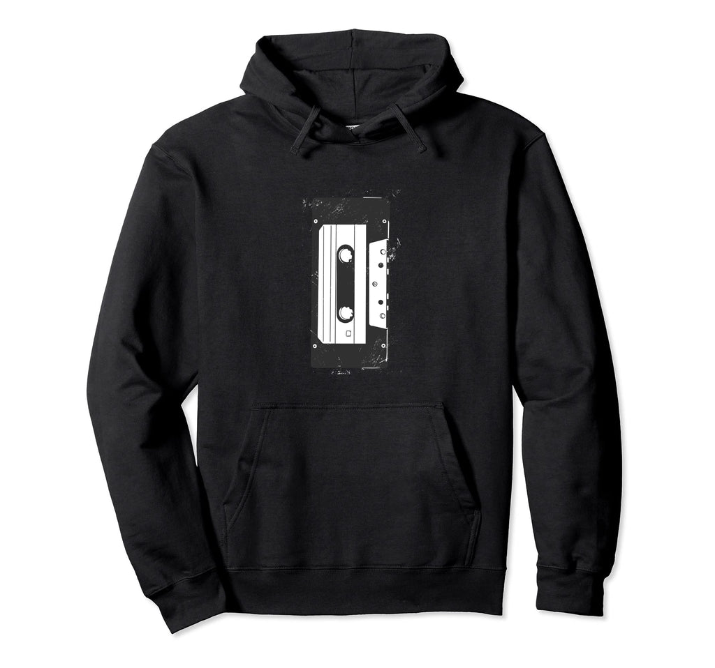 Tape Recorder Music Old Cassette Hoodie - Aesthetic Graphic for Adults - T-Shirt, Sweatshirt, Hoodie