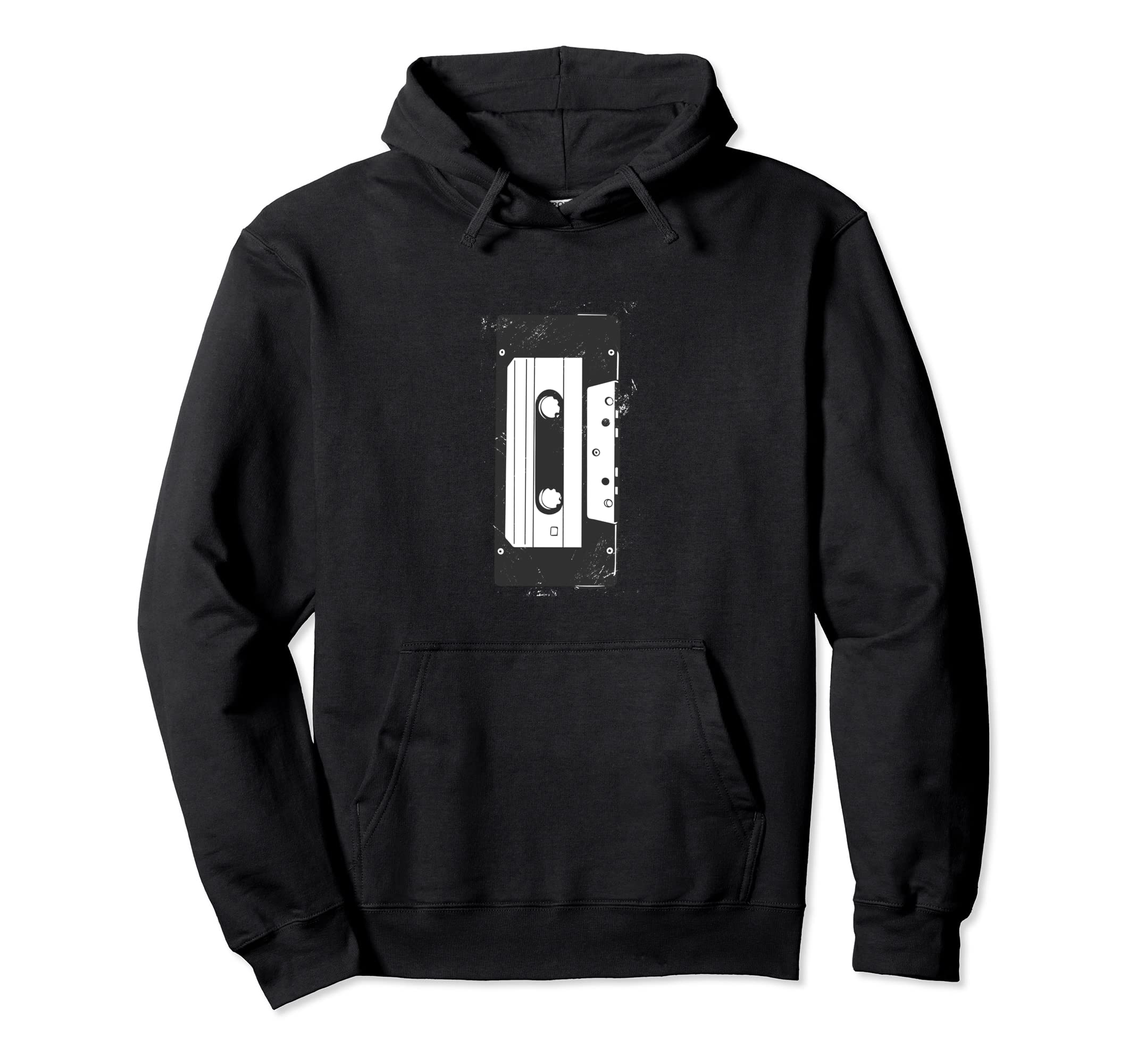Tape Recorder Music Old Cassette Hoodie - Aesthetic Graphic for Adults - T-Shirt, Sweatshirt, Hoodie
