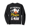 My Favorite Players Baseball Sweatshirt - Minimalist Print Men Women - T-Shirt, Sweatshirt, Hoodie