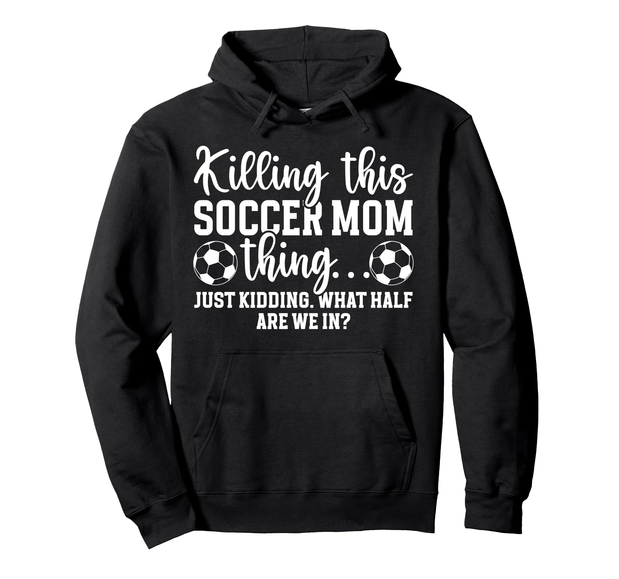 Soccer Mom Thing Mom Soccer Player Mother Hoodie - Custom Art Print Unisex - T-Shirt, Sweatshirt, Hoodie