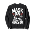 Ice Hockey Goalkeeper Mask Hockey Sweatshirt - Custom Art Print for Adults - T-Shirt, Sweatshirt, Hoodie