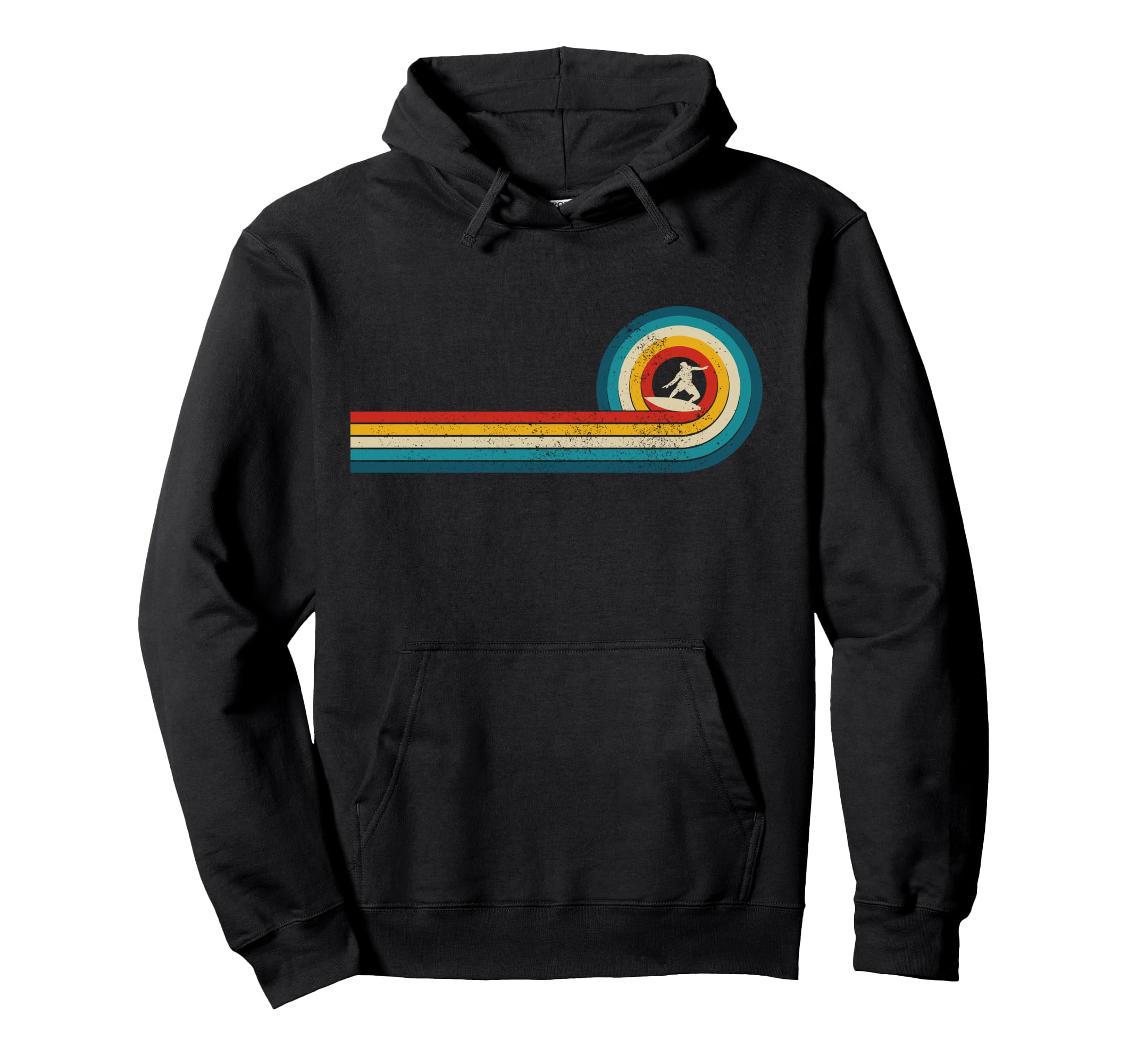 Surfer Gift Wave Surfing Surf Beach Hoodie - Fun Novelty Design Men Women - T-Shirt, Sweatshirt, Hoodie