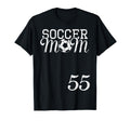 Soccer Mom Jersey Number 55 Favorite T-Shirt - Minimalist Print Unisex - T-Shirt, Sweatshirt, Hoodie