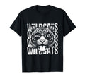 Wildcats School Sports Fan Team Spirit Back T-Shirt - Graphic Print Unisex - T-Shirt, Sweatshirt, Hoodie