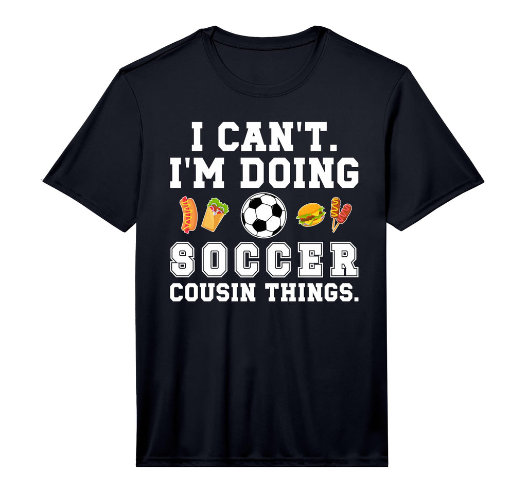 Doing Soccer Cousin Things Soccer Player T-Shirt - Custom Art Print Unisex - T-Shirt, Sweatshirt, Hoodie