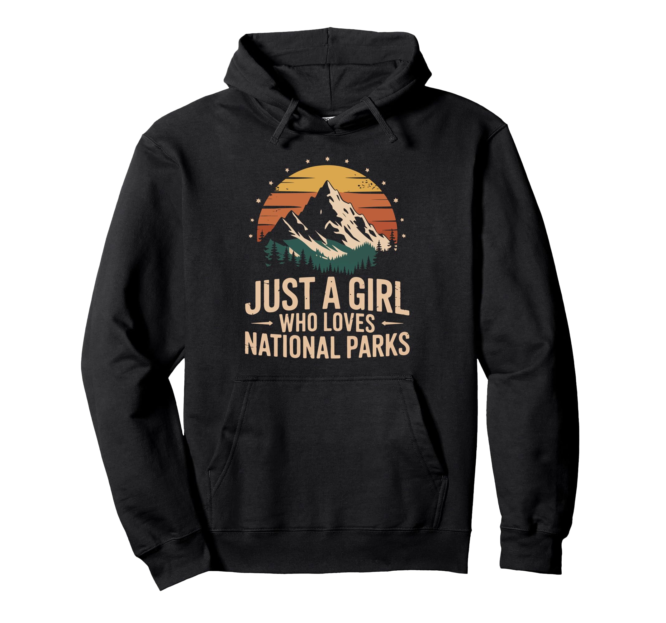 Just Who Loves National Parks Hoodie - Custom Art Print Men Women - T-Shirt, Sweatshirt, Hoodie
