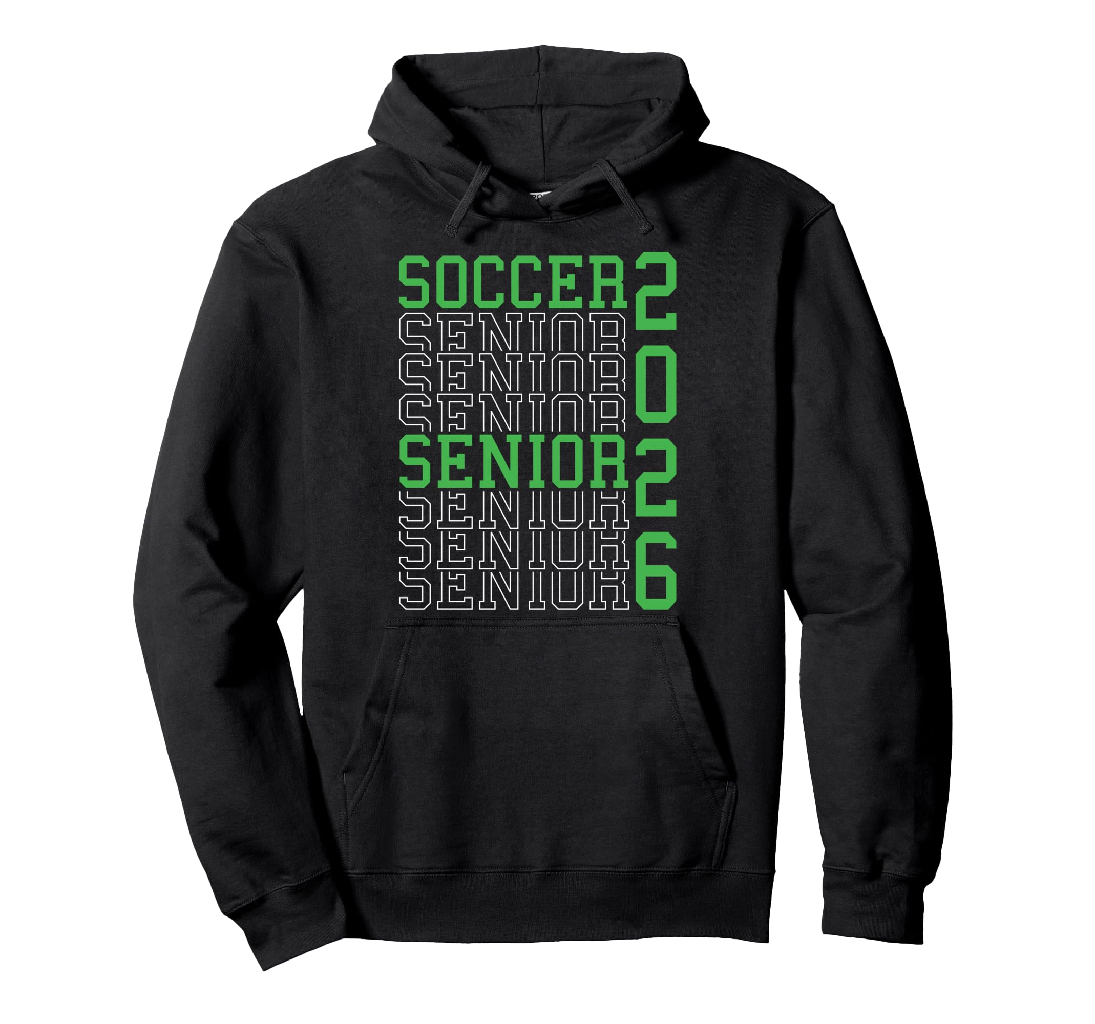Soccer Senior Night Soccer Senior 2026 Hoodie - Trendy Graphic Unisex - T-Shirt, Sweatshirt, Hoodie