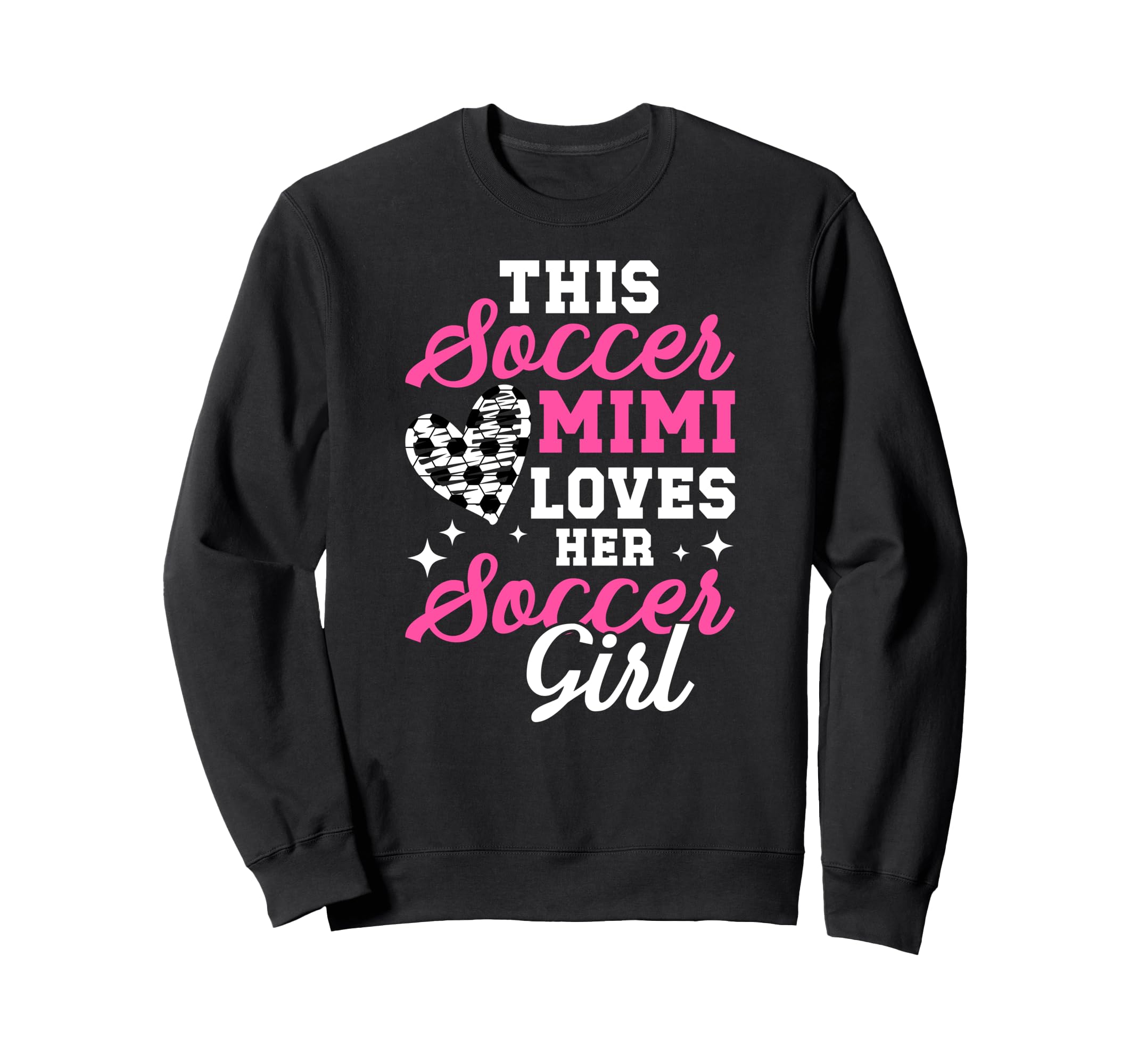 Soccer Mimi Loves Her Soccer Sweatshirt - Custom Art Print Men Women - T-Shirt, Sweatshirt, Hoodie