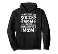 Soccer Game Player Mom Lover I Am Hoodie - Minimalist Print for Adults - T-Shirt, Sweatshirt, Hoodie