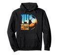 14Th Birthday Soccer Player Football Hoodie - Minimalist Print Men Women - T-Shirt, Sweatshirt, Hoodie
