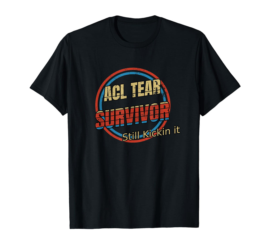 Acl Survivor Still Kicking It Soccer T-Shirt - Custom Art Print Unisex - T-Shirt, Sweatshirt, Hoodie