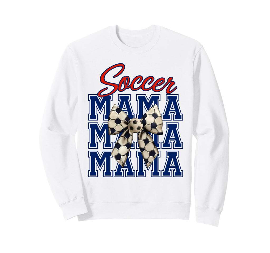 Soccer Mama Coquette Bow Aesthetic Sweatshirt - Minimalist Print Men Women - T-Shirt, Sweatshirt, Hoodie