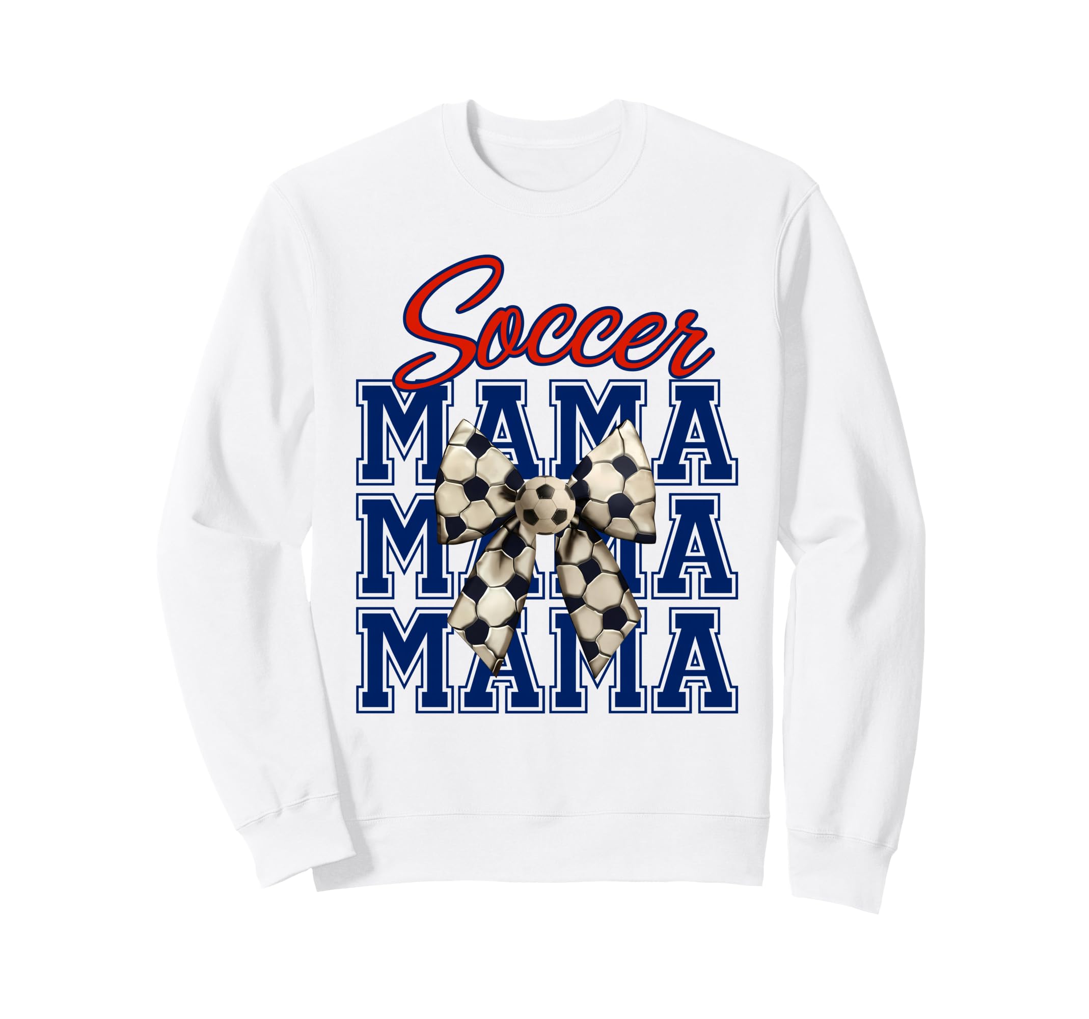Soccer Mama Coquette Bow Aesthetic Sweatshirt - Minimalist Print Men Women - T-Shirt, Sweatshirt, Hoodie