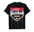 Baseball Drip Dad Ice Cream Home Plate T-Shirt - Trendy Graphic Unisex - T-Shirt, Sweatshirt, Hoodie