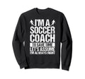 Soccer Coaching Training Trainer Sweatshirt - Aesthetic Graphic for Adults - T-Shirt, Sweatshirt, Hoodie