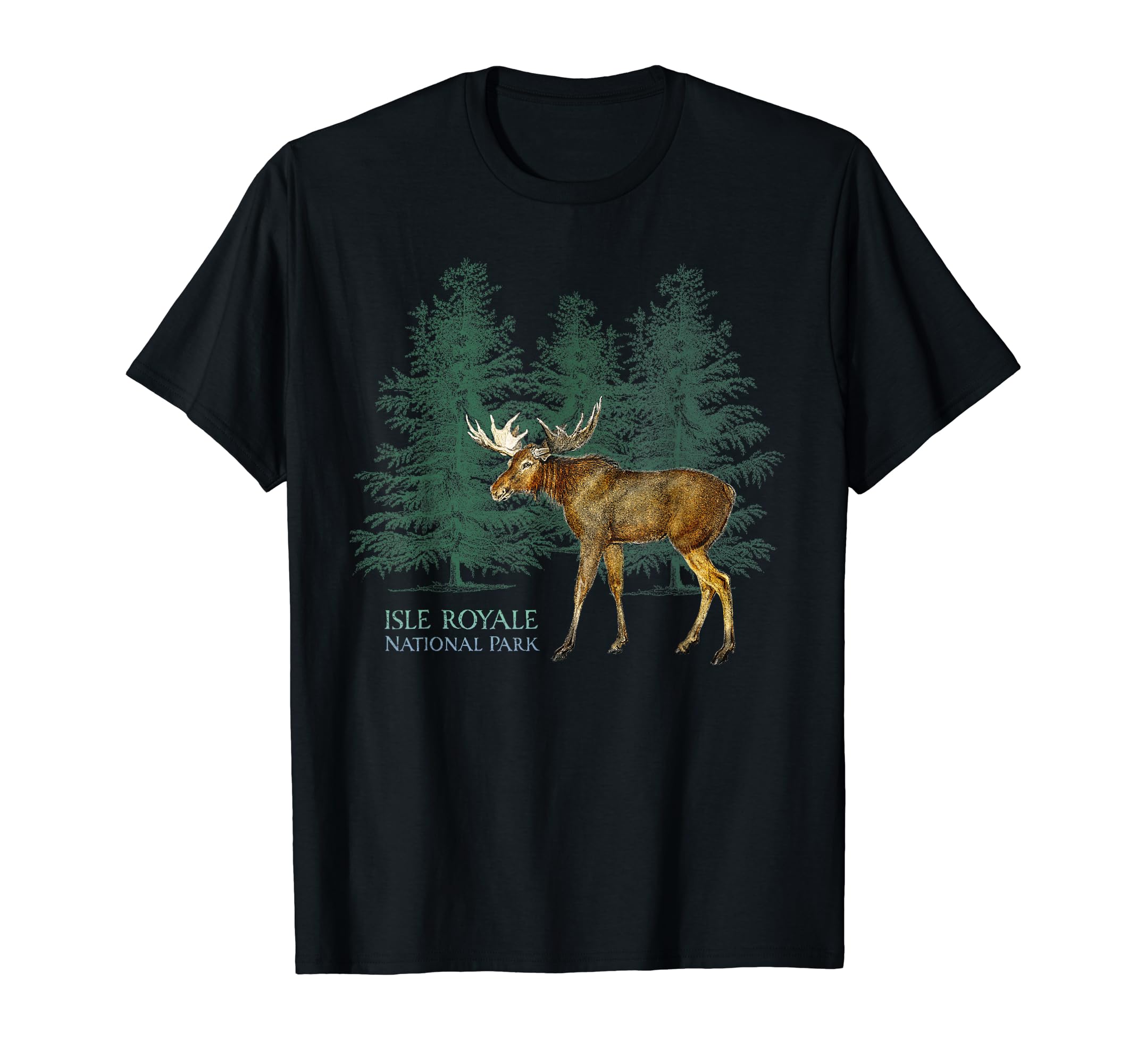 Isle Royale National Park Lake Superior T-Shirt - Graphic Print Men Women - T-Shirt, Sweatshirt, Hoodie