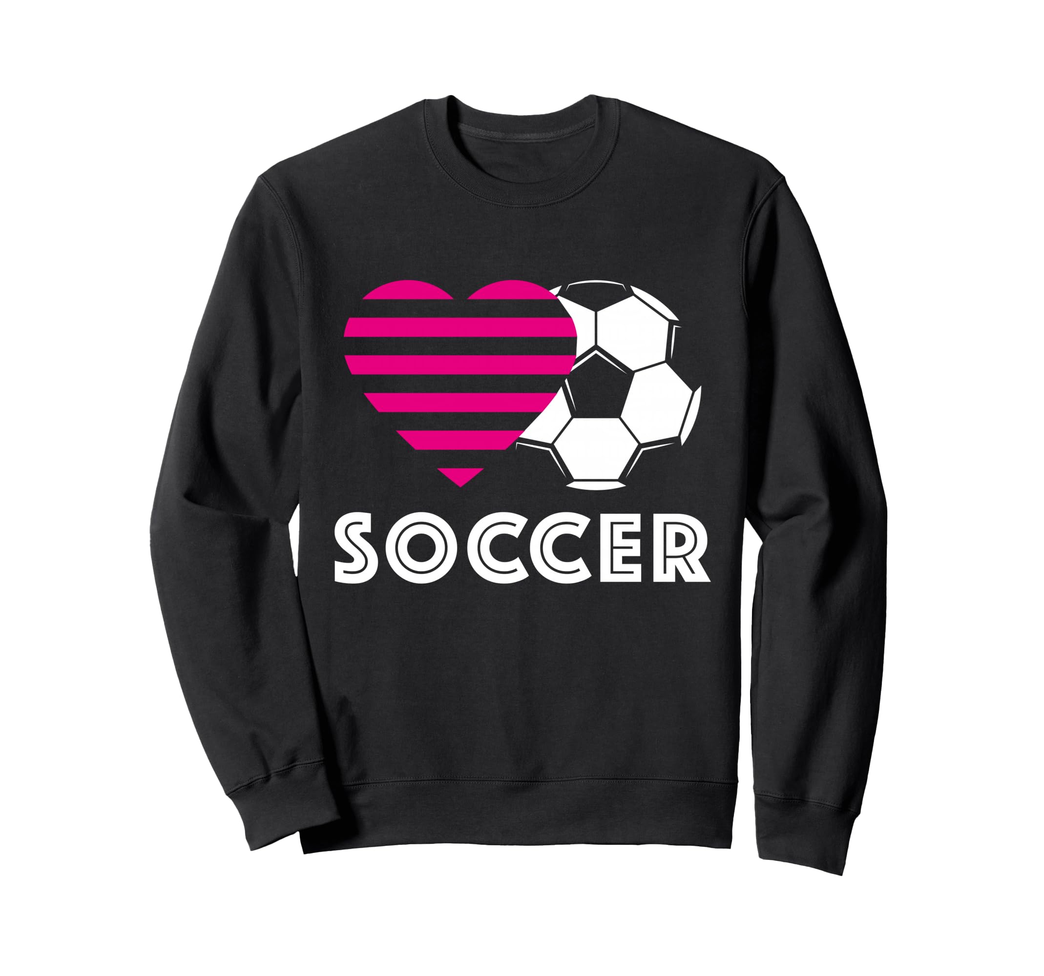 Soccer Heart Love Heartbeat Outfit Sweatshirt - Unique Graphic for Adults - T-Shirt, Sweatshirt, Hoodie