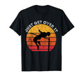 High Jump Sunset Just Get Over It T-Shirt - Streetwear Style for Adults - T-Shirt, Sweatshirt, Hoodie