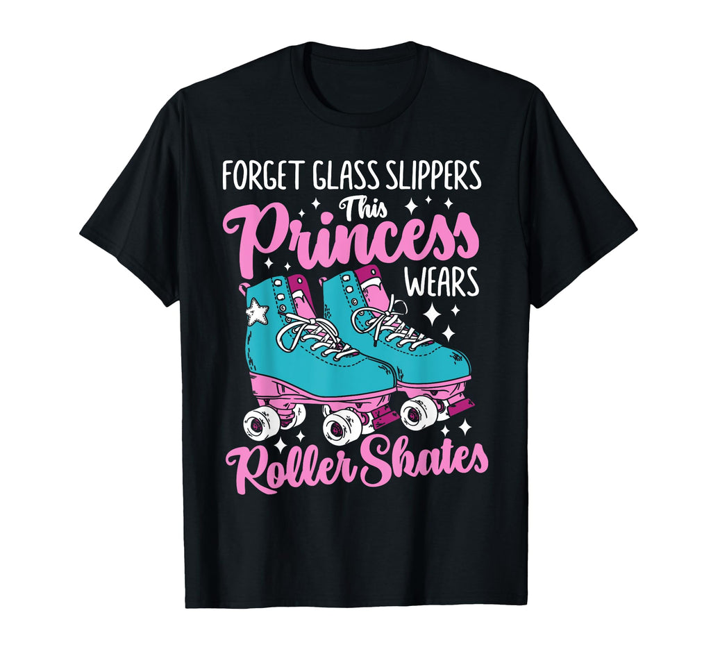 Roller Skating Skate 1970S Forget Glass T-Shirt - Unique Graphic Men Women - T-Shirt, Sweatshirt, Hoodie